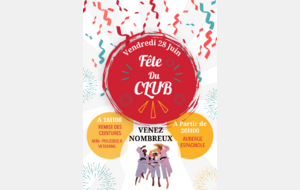 Remise des grades et fête du club !