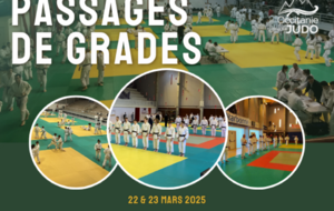 Passage de Grades 22 et 23 Mars 2025