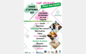 Participation de notre club à la journée &quot;Pour ma santé&quot; 