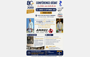 Conférfence Le Judo une école de vie
