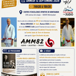Conférfence Le Judo une école de vie